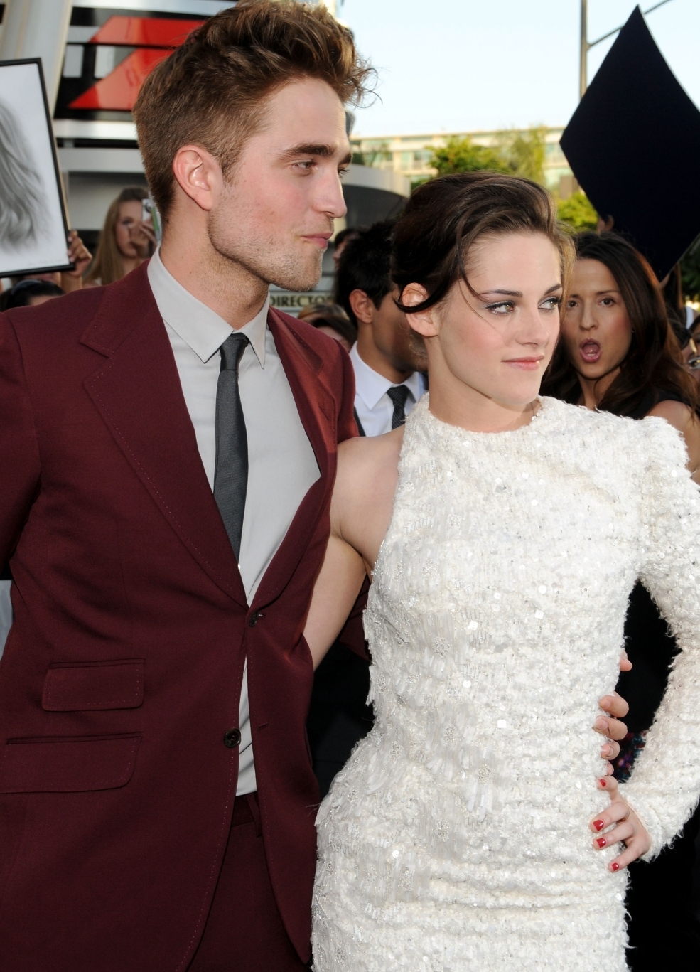 Kristen Stewart i Robert Pattinson - Saga Zmierzch: Zaćmienie - premiera
